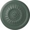 Ekena Millwork Temple Ceiling Medallion (Fits Canopies up to 9 1/4"), Hand-Painted Cloud Burst, 24"OD x 1 5/8"P CM24TECBF - alternate 1